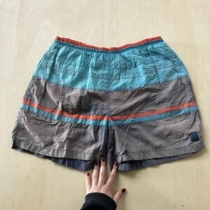 Vintage Cherokee Swim Shorts Mens Large Multicolor Colorblock Mesh Lined Trunks